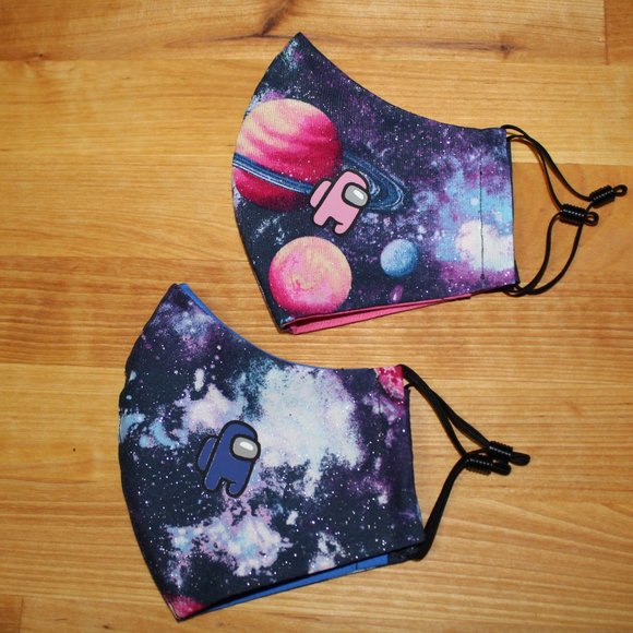 Among Us SUS Reusable Fabric Face Mask Gamer - Picture 6 of 7